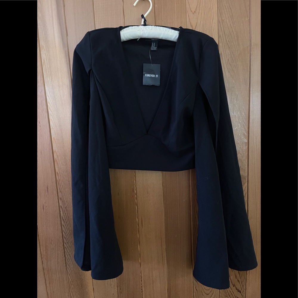 Long Sleeve Crop Top